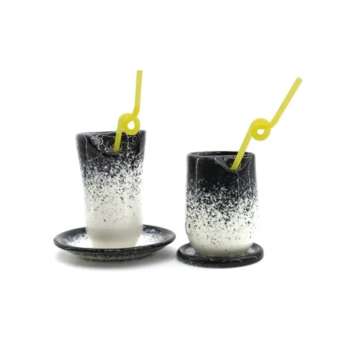 Speckle  Shake Glass
